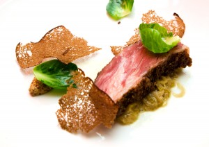 Slow-cooked short rib pastrami