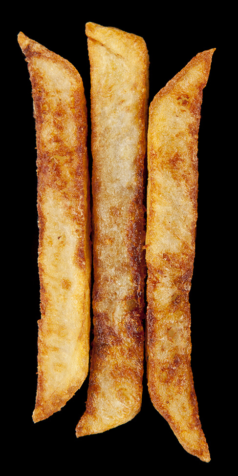 Not only do our starch-infused fries have a crispier exterior, but they keep their crispiness longer, too!
