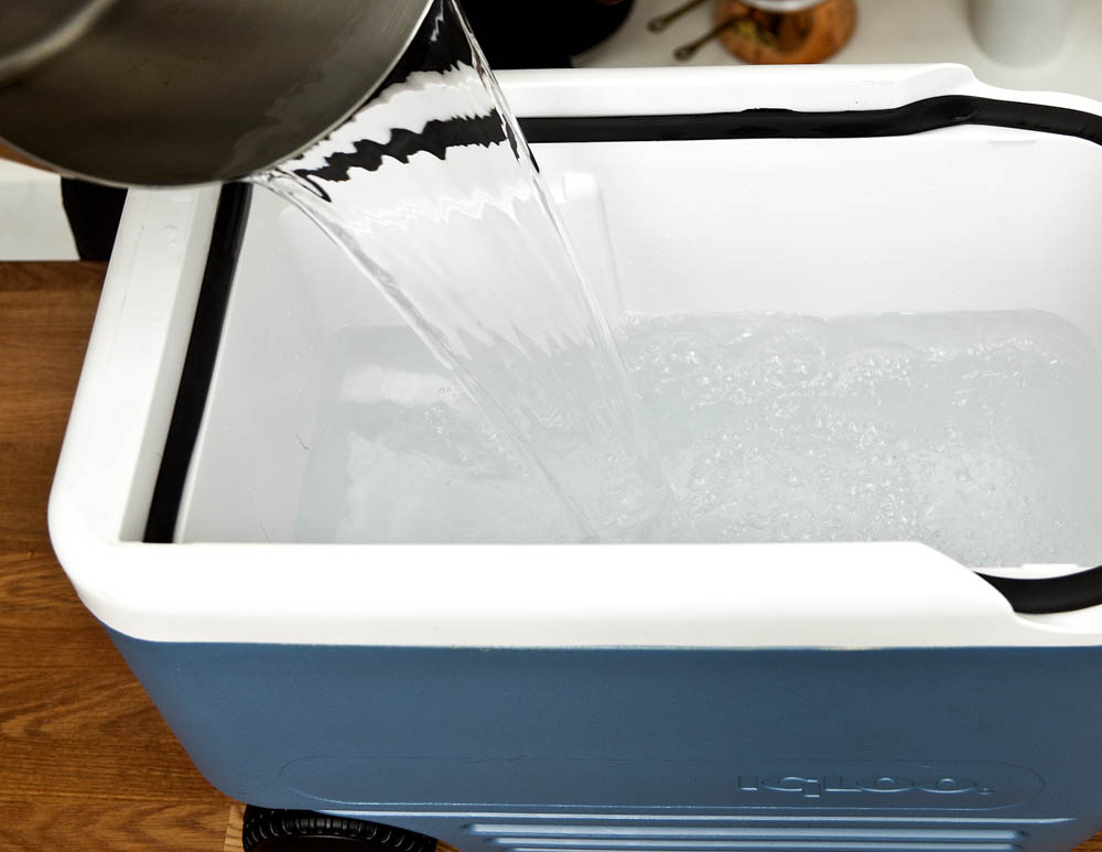 Convert a Cooler into a Water Bath