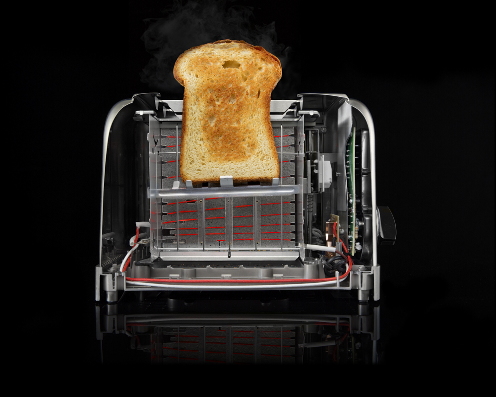 Toaster Cutaway. Photo credit: Chris Hoover / Modernist Cuisine, LLC The Cooking